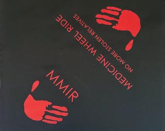 MMIR Medicine Wheel Ride-bandana - geen gestolen familieleden meer
