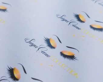 Étiquettes autocollantes transparentes rondes personnalisées, étiquettes de cadeau circulaires, étiquettes circulaires, autocollants circulaires personnalisés, étiquettes de cadeau, étiquette autocollante de douche