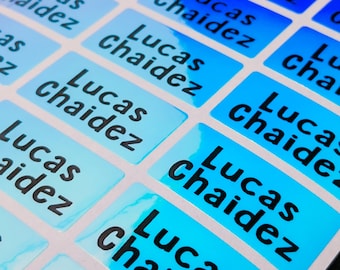 Wasserdichte Kinder Name Etiketten Schule, Kindertagesstätten Lieferung Aufkleber, personalisierte Mädchen Tag Label, Regenbogen Glitter Aufkleber, Baby Vorschule Tags