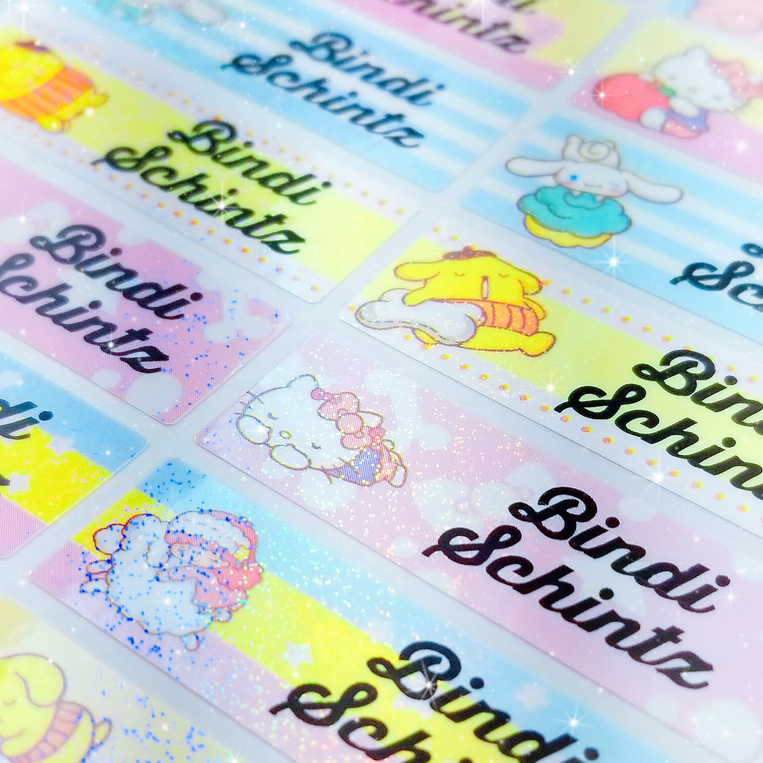 Baby Name Labels Personalize Kid Sticker Waterproof Name Etsy