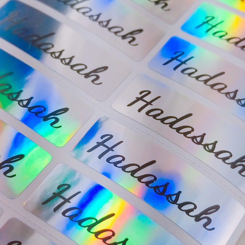 Baby Name Labels Personalize Kid Sticker Waterproof Name Etsy