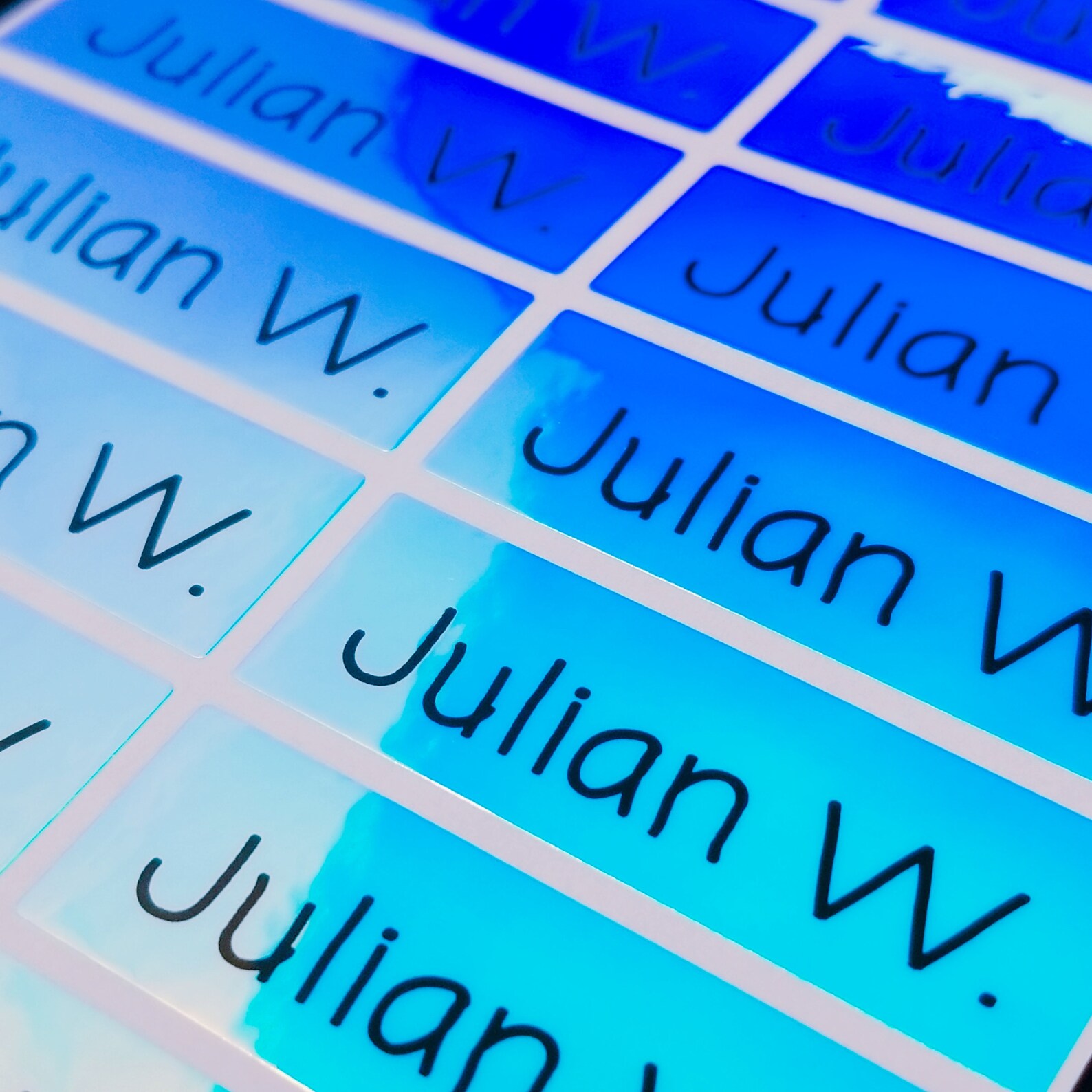 Name Sticker Label, Daycare Label School Supply Sticker, Waterproof