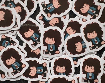 Eddie Munson 1" vinyl sticker // Stranger Things 4