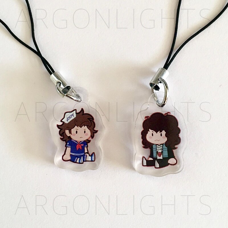 Stranger Thing Keychain - Etsy