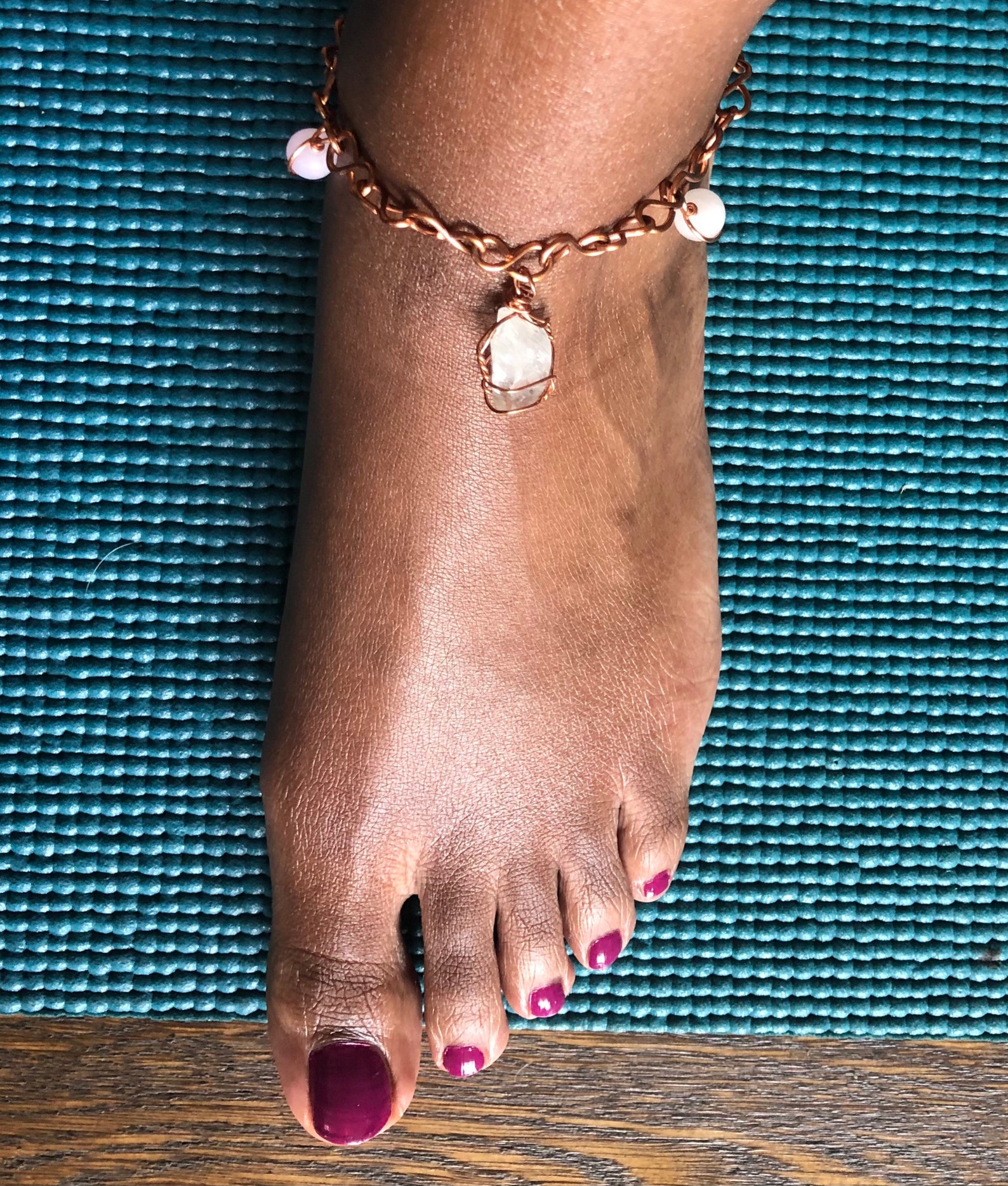 Copper Anklet Etsy