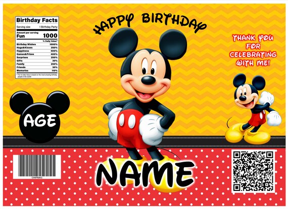 Mickey Mouse Chip Bag Descarga Digital Etsy M xico mickey-mouse-chip-bag-descarga-digital-etsy-m-xico