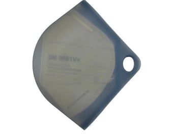 Reusable Facemask & Ear Saver Holder - Waterproof Silicone Carry Case