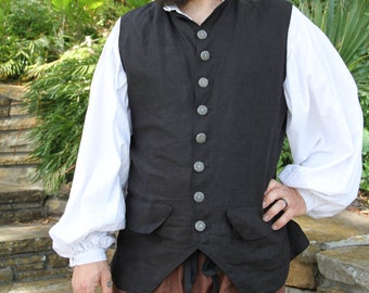 Boy's Colonial Waistcoat cotton