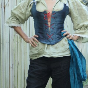 Ladies pirate shirt image 3