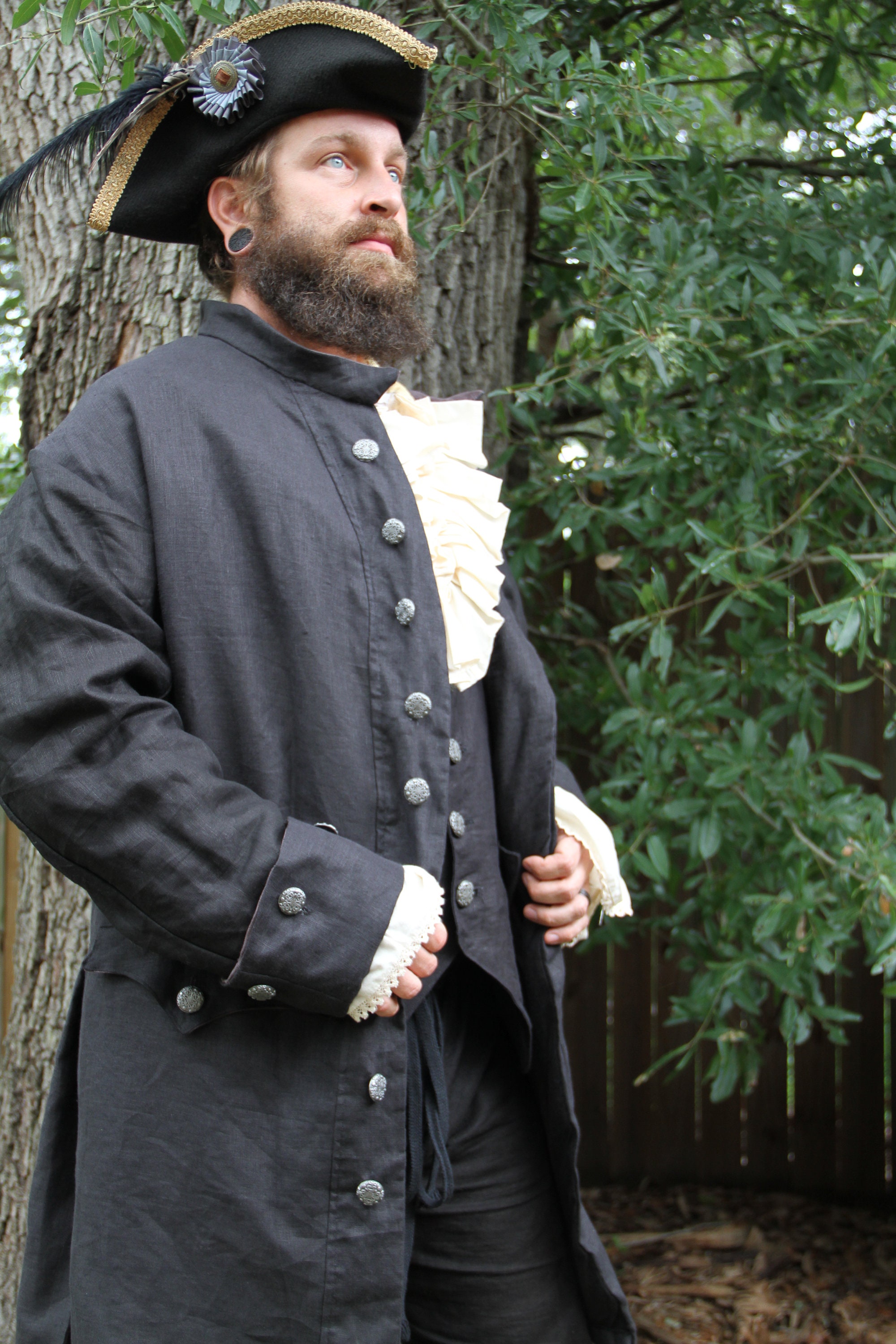Long Pirate Coat Etsy