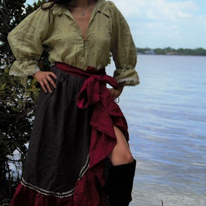 Ladies pirate shirt image 2