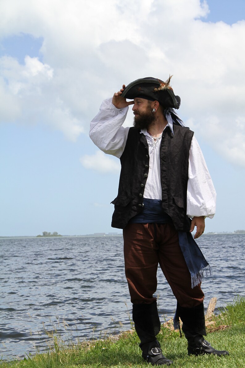Men's pirate shirt Etsy