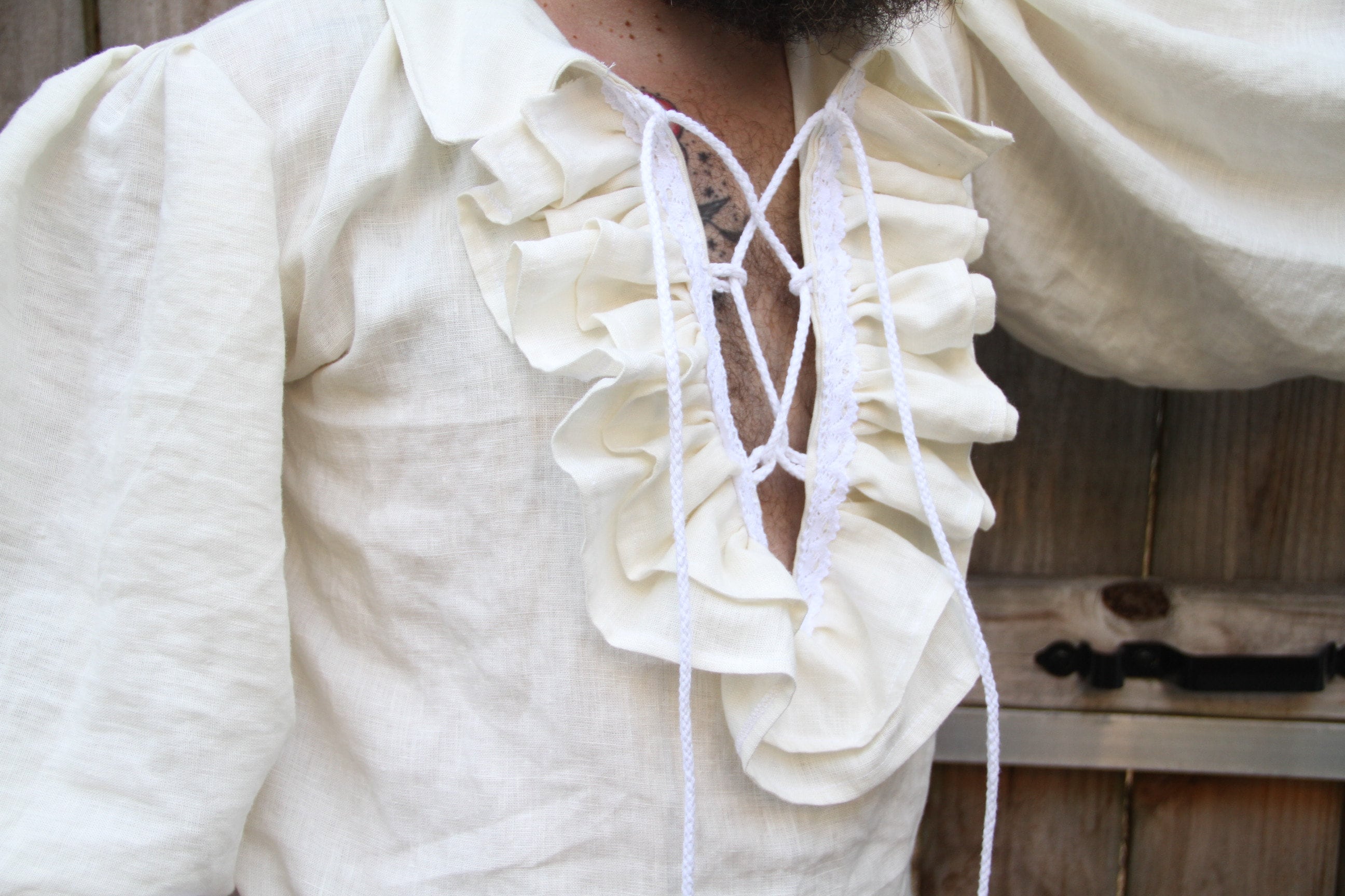 Ruffled Pirate Shirt - Etsy