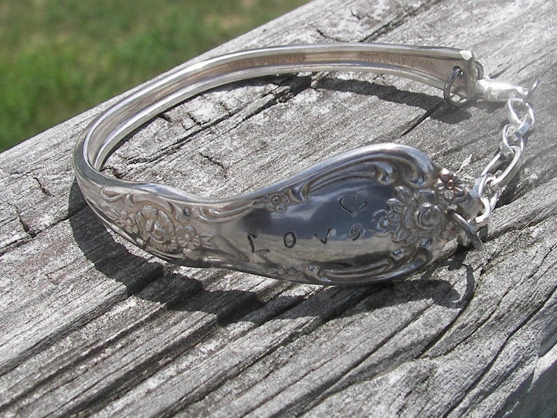 Etsy silverware jewelry sale