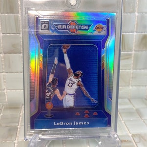 Carte LeBron James Lebron James Prizm Carte de basket-ball Lebron James Prizm argentée avec étui Holo Prizm Livraison gratuite partout dans le monde