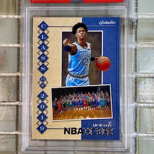 Tarjeta de novato de Ja Morant calificada Tarjeta de novato de Ja Morant Regalo de tarjeta calificada de PSA para fanáticos de los Memphis Grizzlies Envío gratuito a cualquier parte del mundo