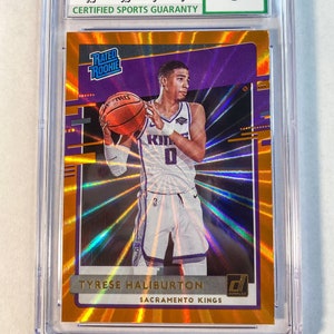 Tyrese Haliburton Rookie Card Graded Tyrese Haliburton Card Basketball Card Graded CSG 9 Gratis verzending, waar ook ter wereld
