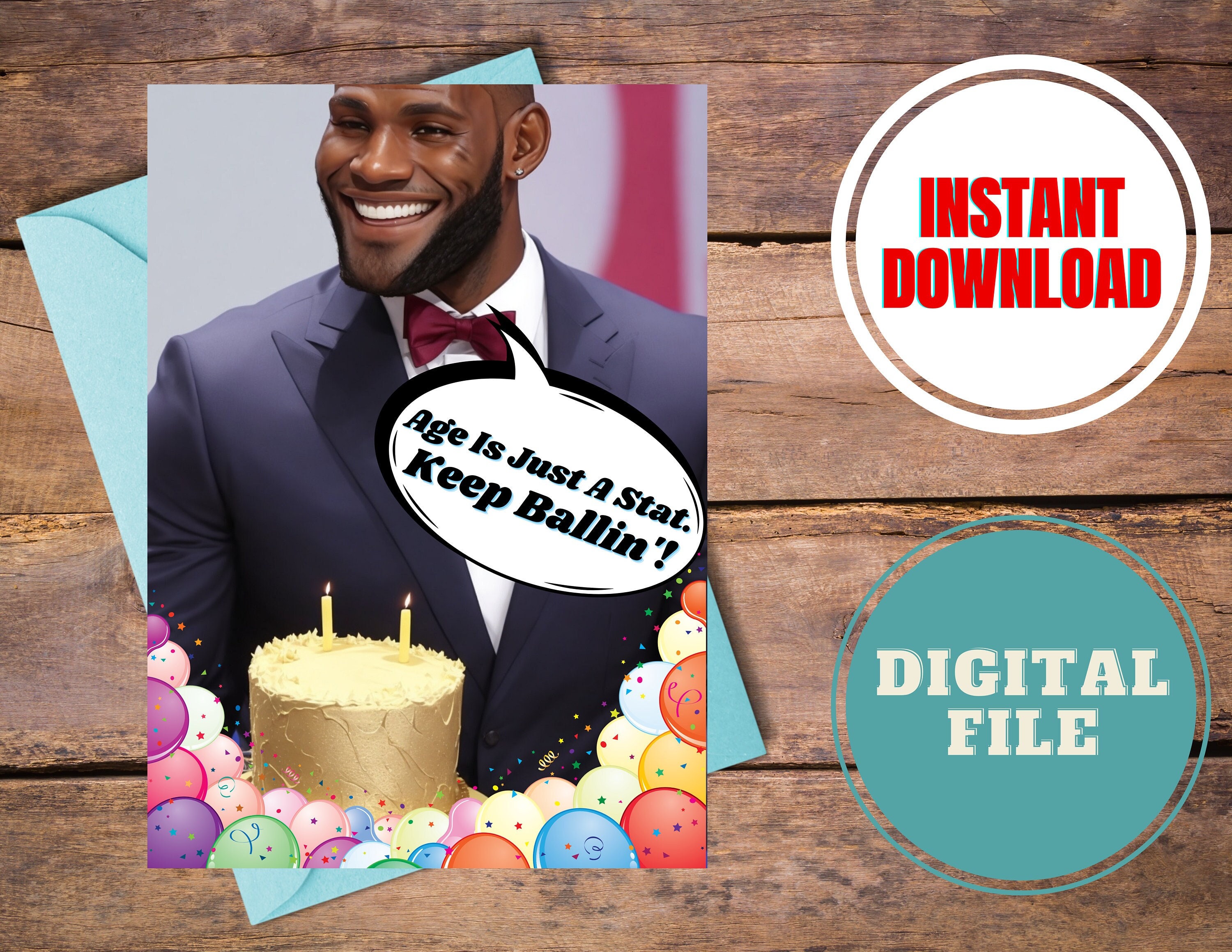 Lebron James Funny Greeting Card for Sale by laysonjld01