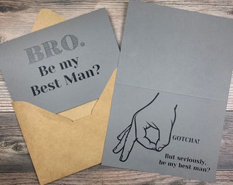 Best Man Card Groomsmen Proposal Modern Engagement Card Best Man Proposal Groomsmen Card Rustic Engagement Card Groomsman Gift