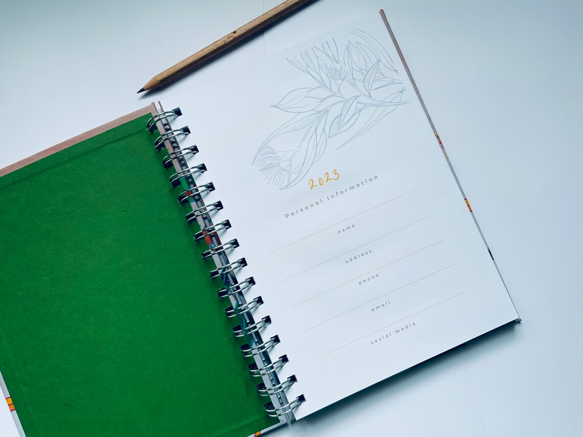 2023 Weekly & Monthly Planner Agenda 2023 Diary 2023 Gift Etsy Australia