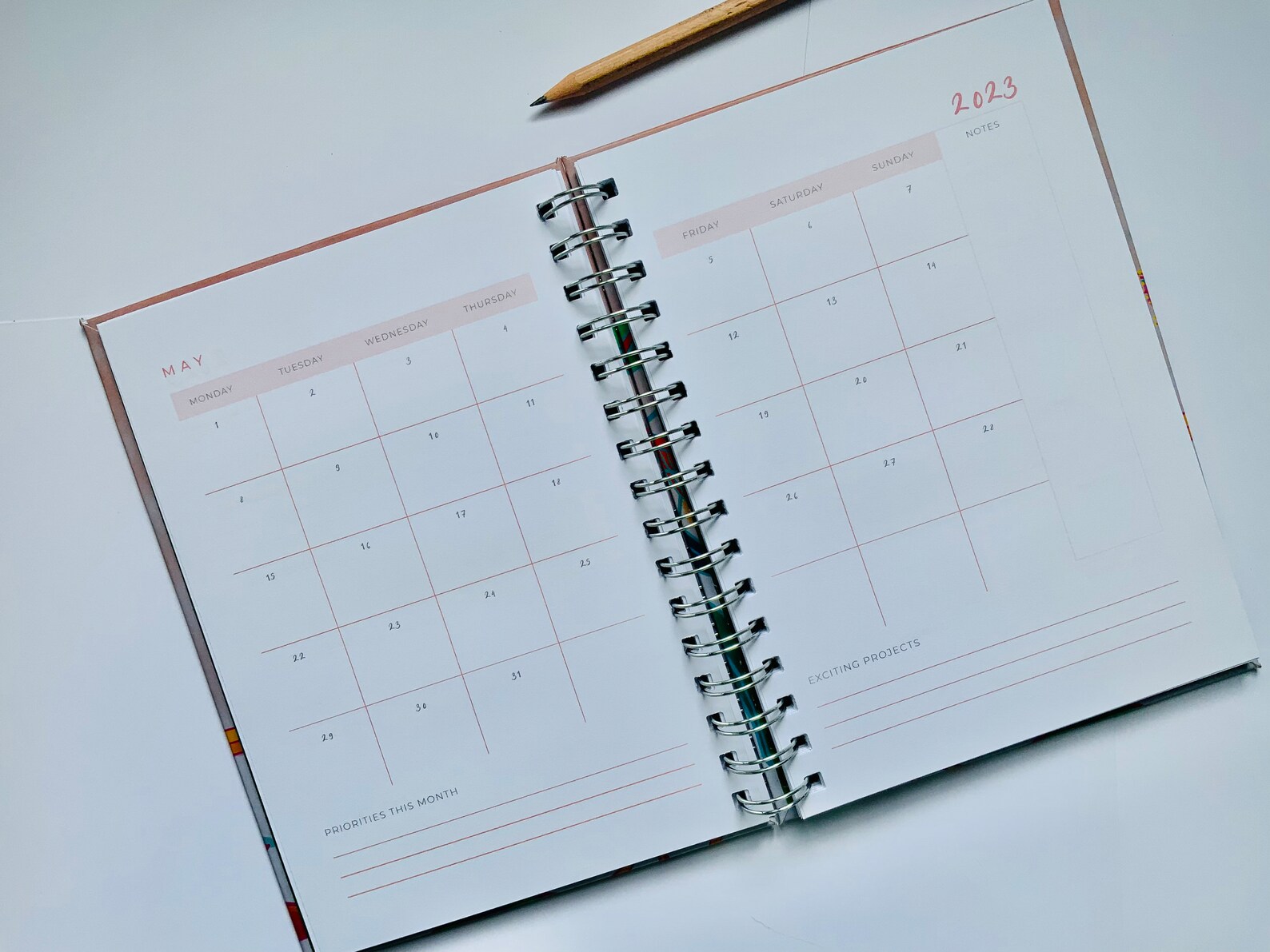 2023 Weekly & Monthly Planner Agenda 2023 Diary 2023 Gift Etsy Australia