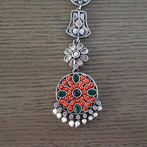 Tikka | Indian jewelry | Maang tikka | Oxidized Tikka | Indian Jewelry | Indian Wedding Jewelry | Red tikka | Jhoomer | Matha patti