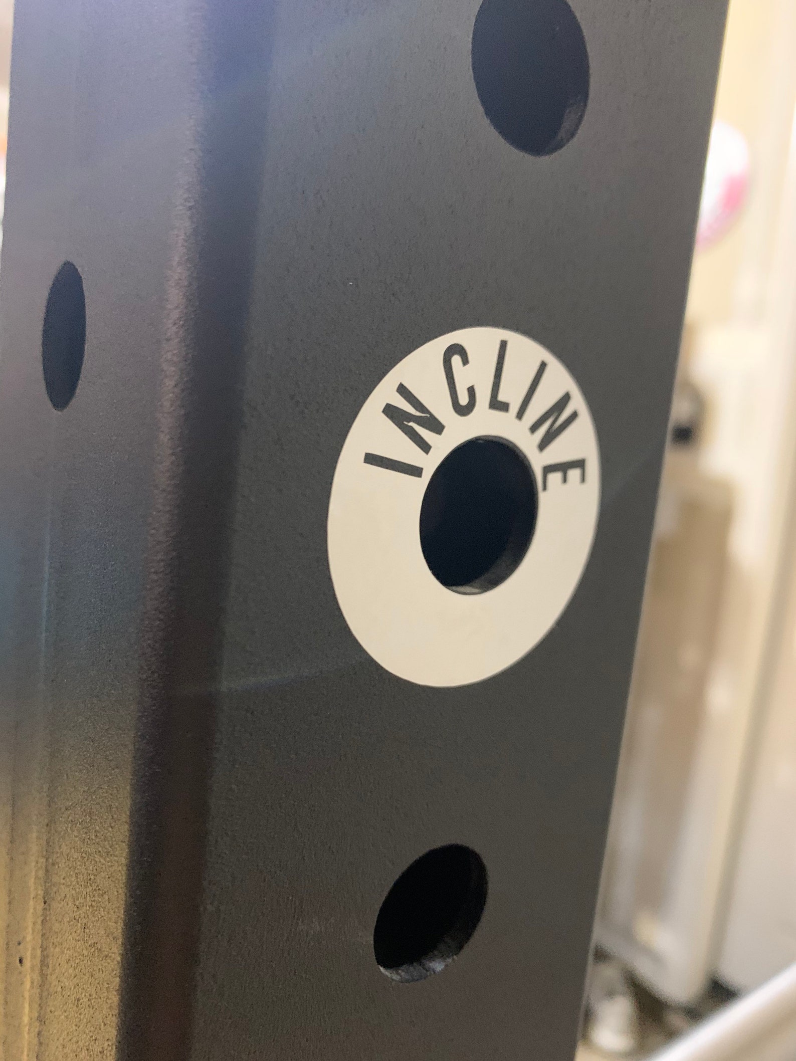 Power Rack Hole Decals for Your Home Garage Gym Etsy
