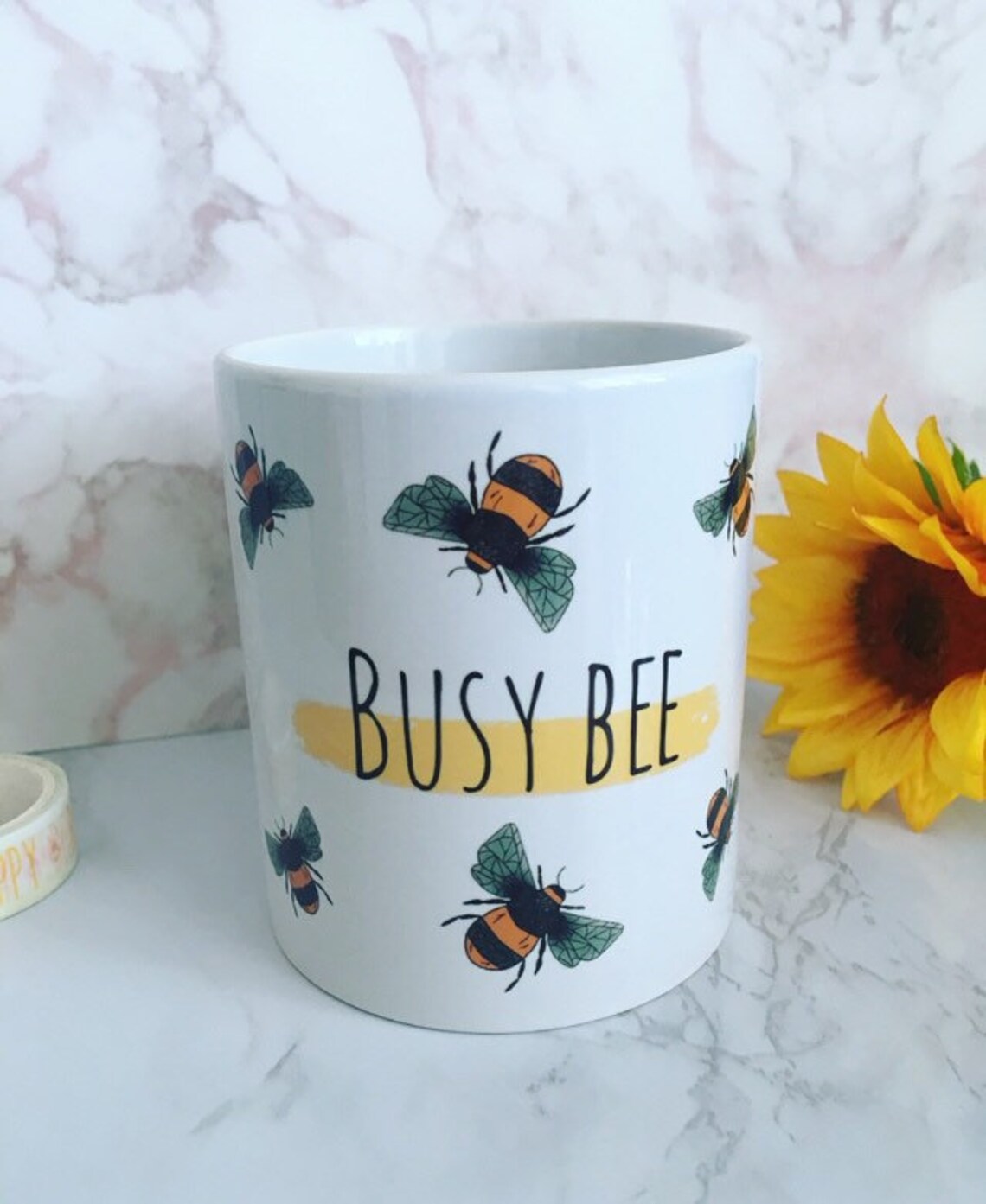 Adorable Busy Bee Mug bumblebee coffee mug gift Etsy