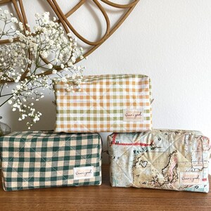 WISAGI Makeup Bag, Checkered … curated on LTK