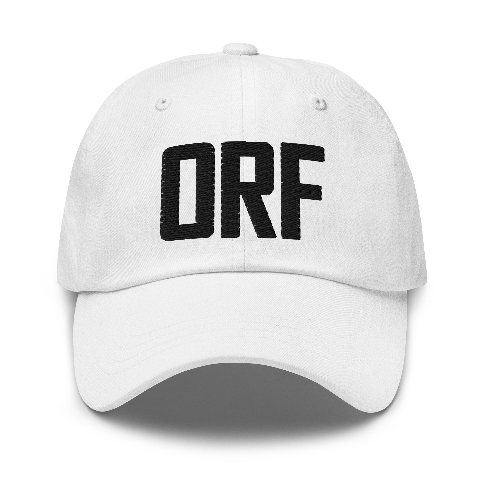 Orf Airport Code Hat Embroidered Hat Norfolk Virginia Dad Hat Etsy