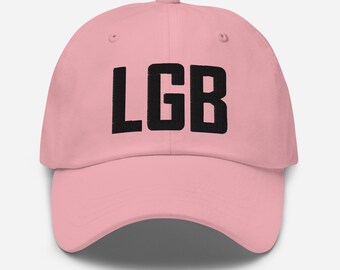 LGB Airport Code Hat Embroidered Hat Dad Hat Long Beach