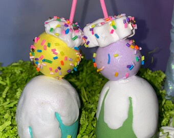 Ornament, Faux Gum Drop Lollipops, Fake Candy Food, Photo Props, Candy Land Decor, Party Decor, Faux Food