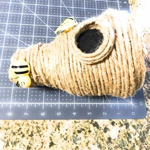 Colmena, Colmena para corona, Colmena decorativa, Decoración del hogar de la colmena, Decoración de la colmena, Creaciones de un ranúnculo, Mamá trabajadora, sin Gastos de Envío imagen 5