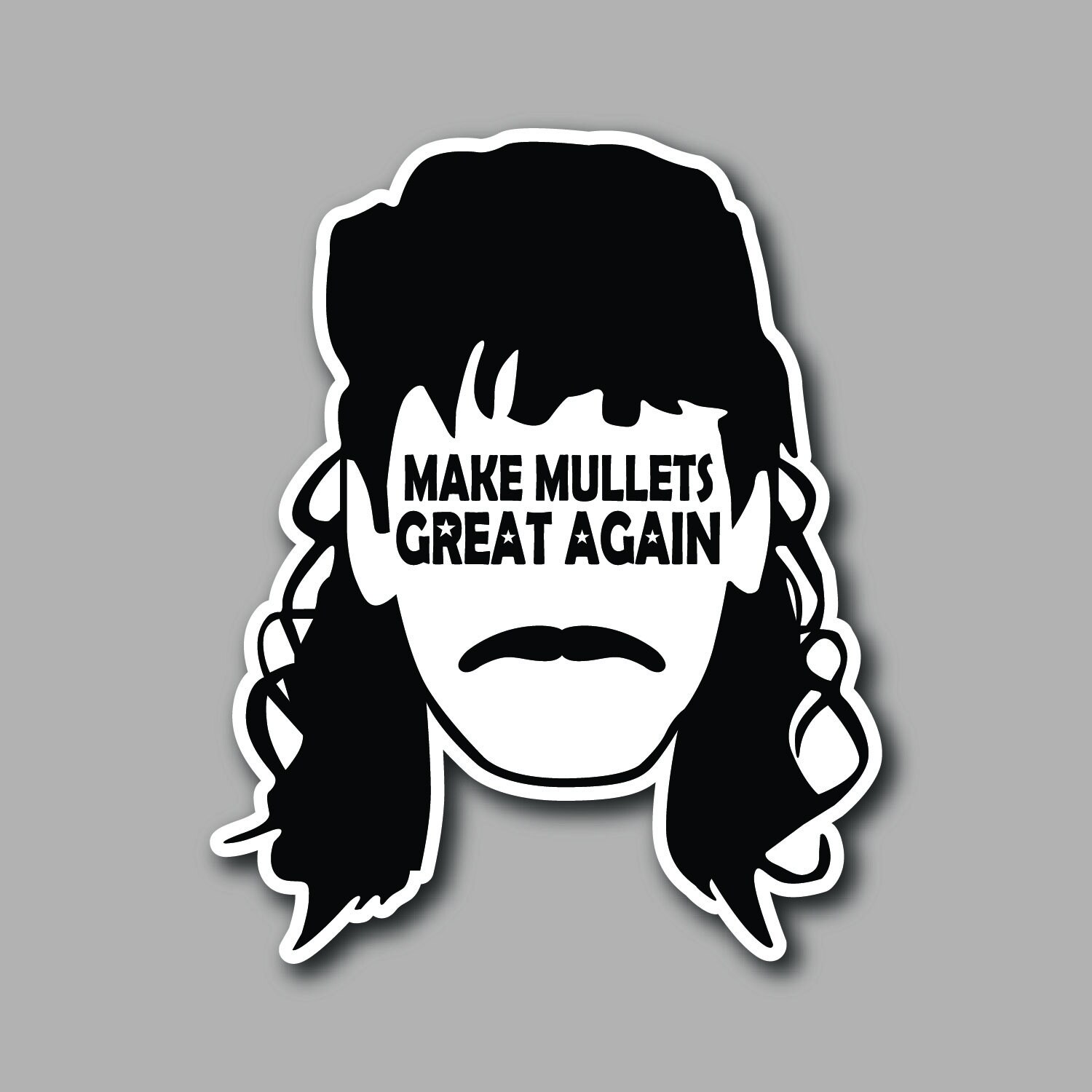 Make Mullets Great Again Decal geotv 