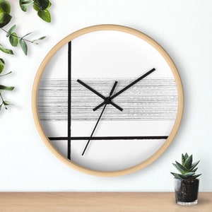 Harmony---Modern Wall clock | Asian-inspired Timeless Design | Office, Living Room, Bedroom Decor