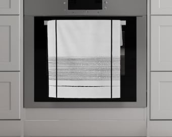 Paño de cocina Japandi: Paño de cocina minimalista de algodón