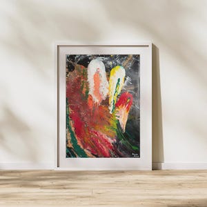 Abstract Liquid Art Print, Vibrant Colorful Printable Digital Download, Contemporary Home Wall Decor, Perfect Housewarming Gift