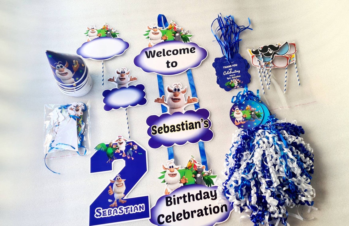 Goat Theme Party Supplies Full Set With Backdrop Buntings - Etsy