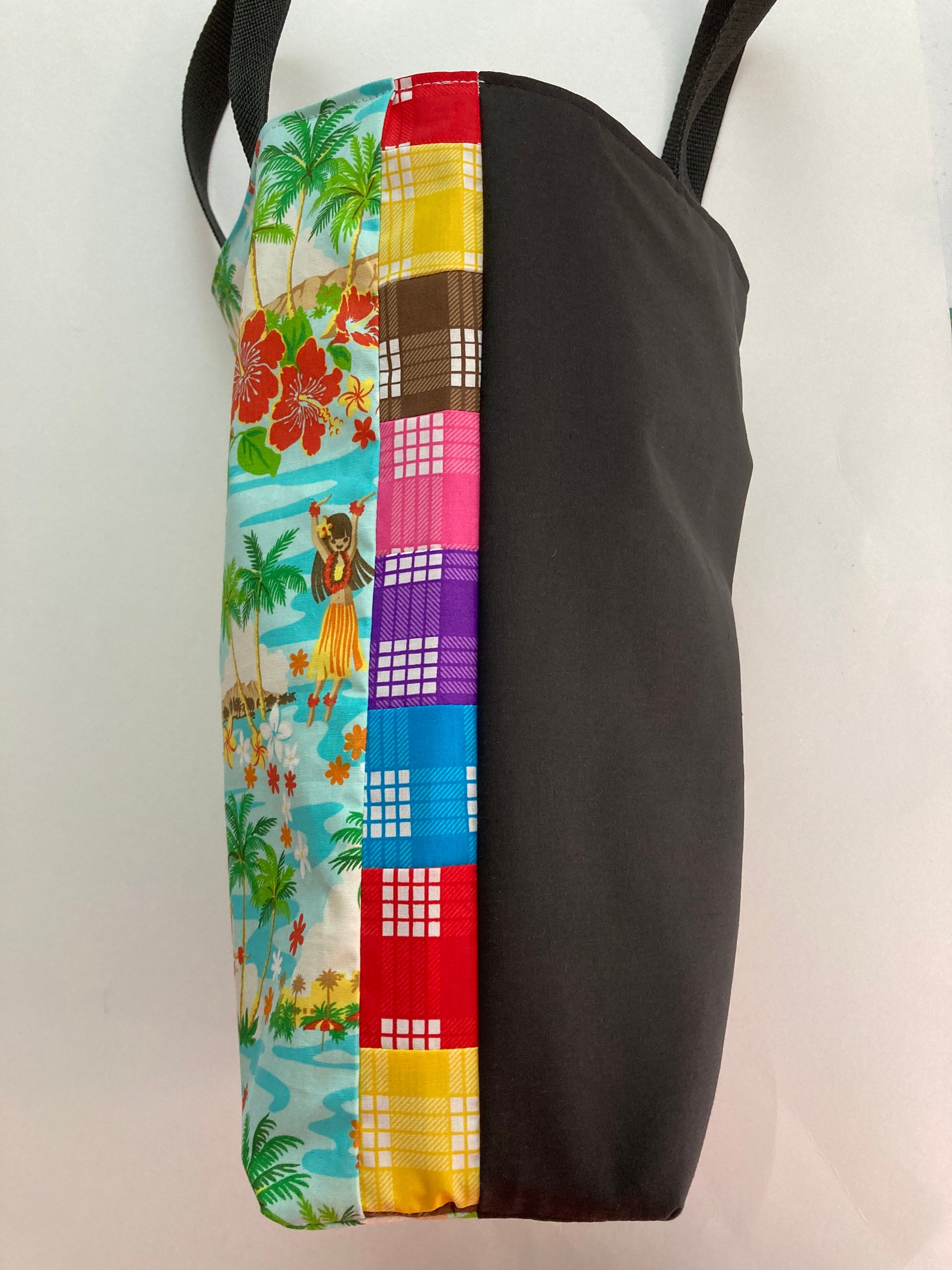 Medium Hawaiian Palaka bag Tote Made in Hawaii Shopping Etsy