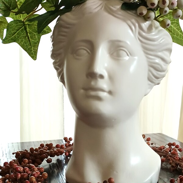 Grecian Head Vase Etsy