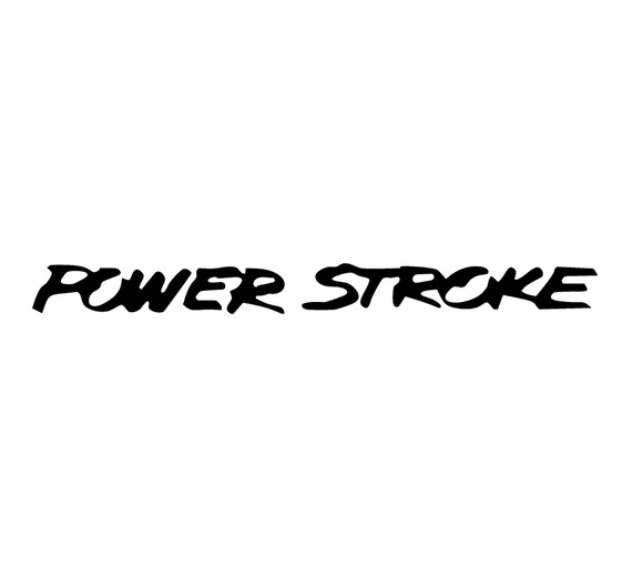Powerstroke Logo Back Window Ford Truck MultiColor Vinyl Etsy