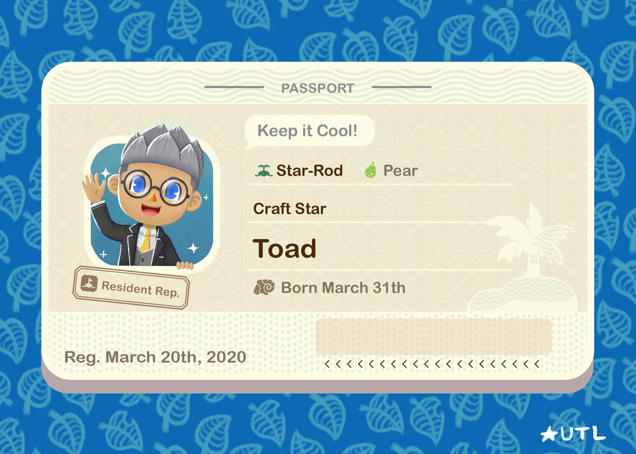 Animal Crossing Commission Passport Etsy