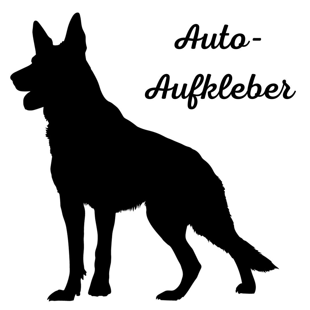 Autoaufkleber Hund Scheibenwischer Schäferhund Aufkleber Auto Decal Sticker  Vinyl - .de