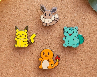 Plushie Pals Mini Hard Enamel Pins