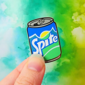 Spite Soda Hard Enamel Pin