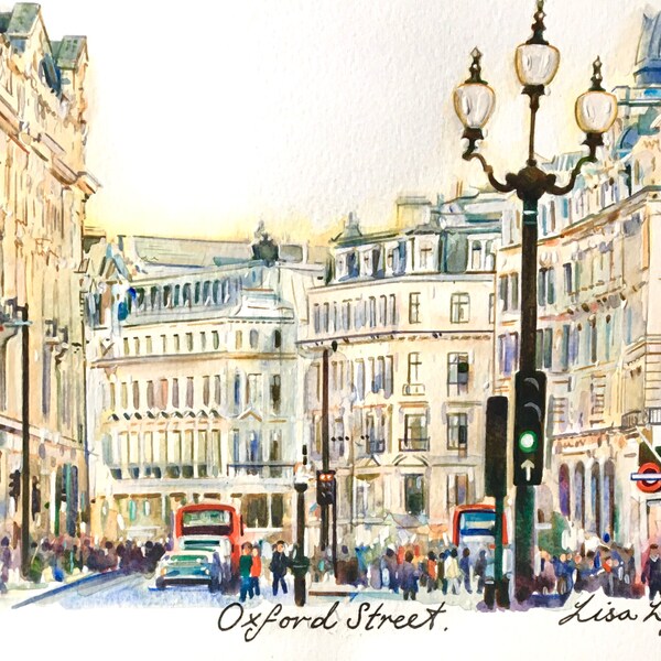 Oxford Street London Print