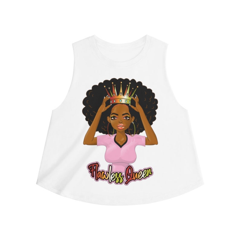 Flawless Queen Women/'s Crop top