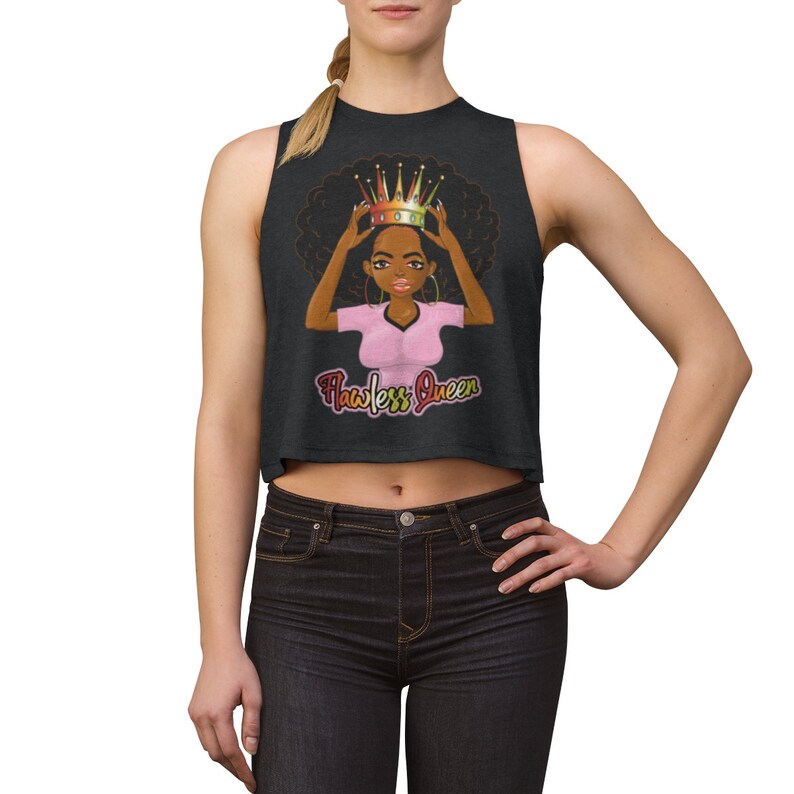 Flawless Queen Women/'s Crop top