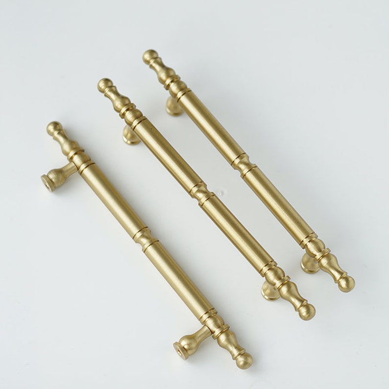 Brass Cabinet Handles Brass Drawer Handles Brass Replacement Solid Brass Handles Brass Hardwares Brass Wardrobe Handles Brass Pulls Craft Supplies Tools Home Improvement Delage Com Br