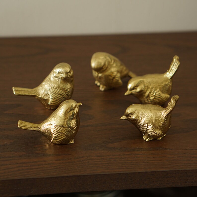 Solid Brass Figurines Brass Casting Figurines Brass Etsy